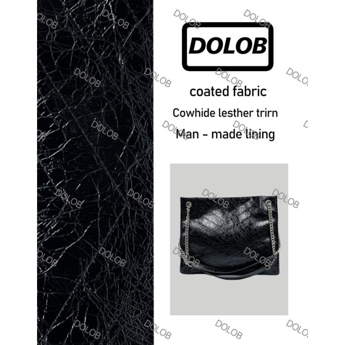dolob/dolob手工真皮女包托特Y包黑色