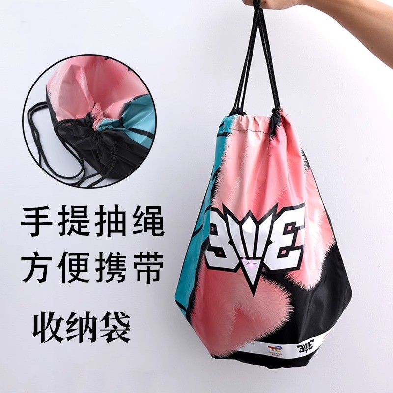 羽毛球湿衣服收纳袋3V3赛事纪念网球篮球运动便携鞋袋收纳包携带