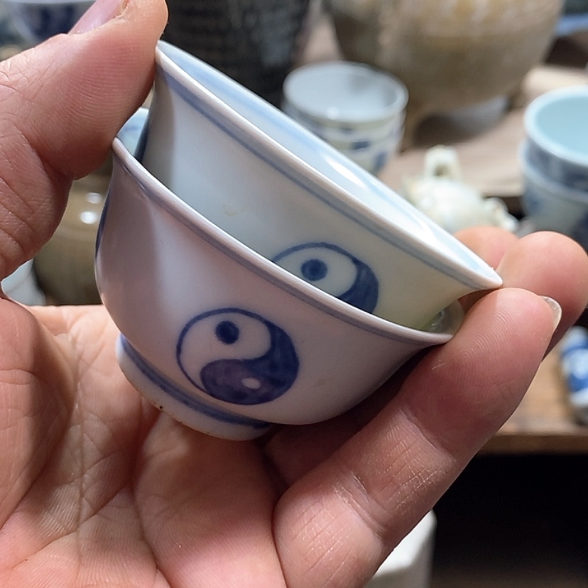 【闪购商品】骨瓷摆件不**茶