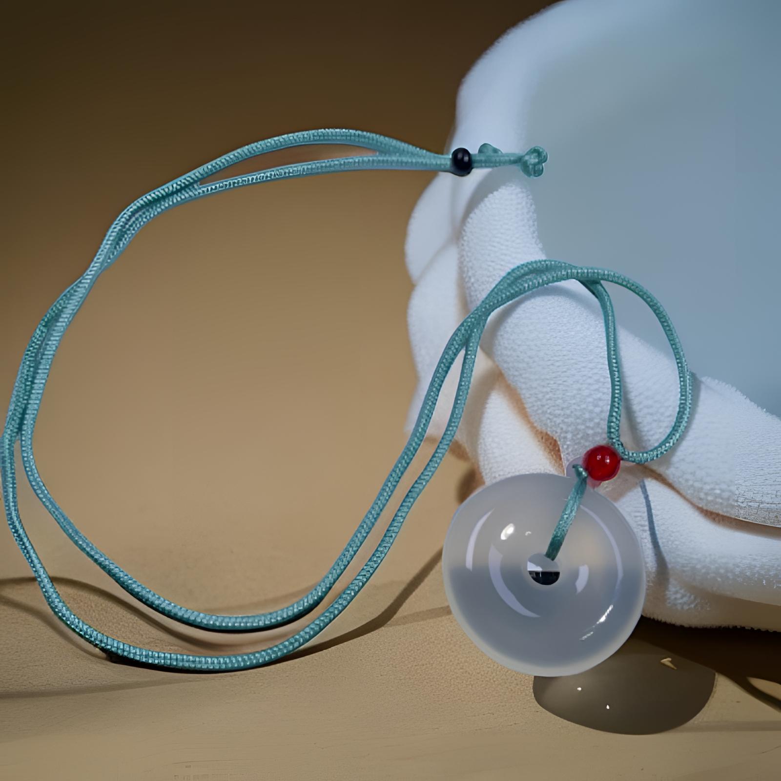 玛瑙玉髓冰润平安扣多样性发货