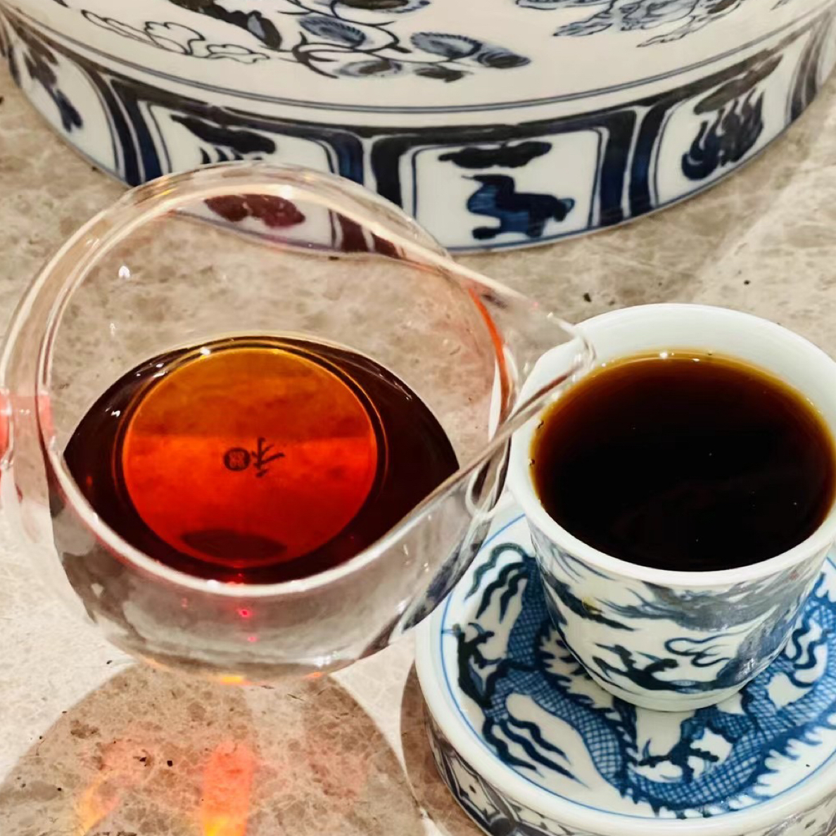 八十年代老六堡：黑茶普洱 配验货茶样