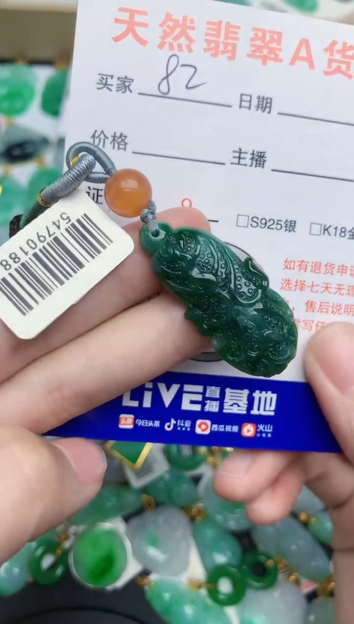 【闪购商品】翡翠颈饰未镶嵌1