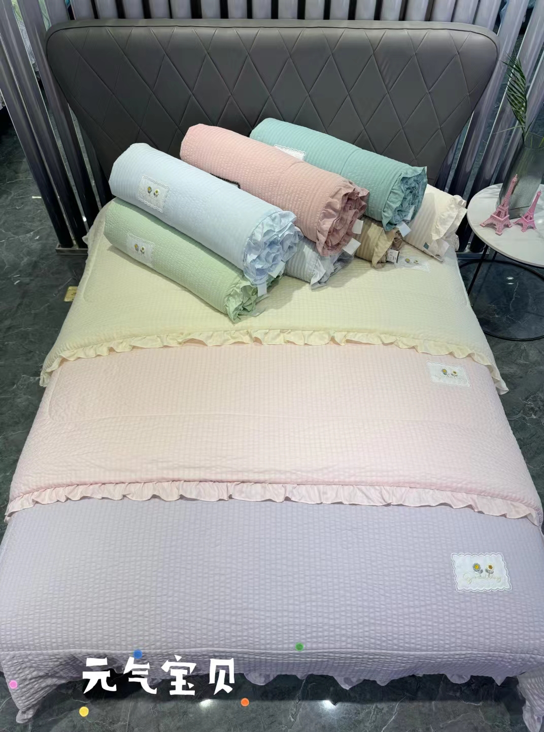 美女们超爱夏凉被