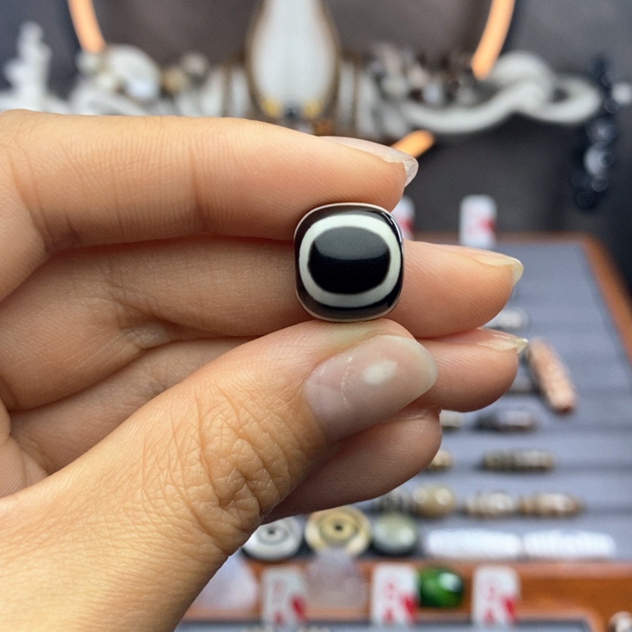 【闪购商品】玛瑙/玉髓项链未镶嵌若****导