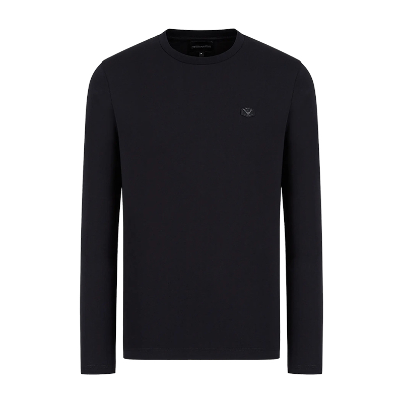 Emporio Armani/安普里奥·阿玛尼奢侈品男士T恤圆领长袖8N1TR1