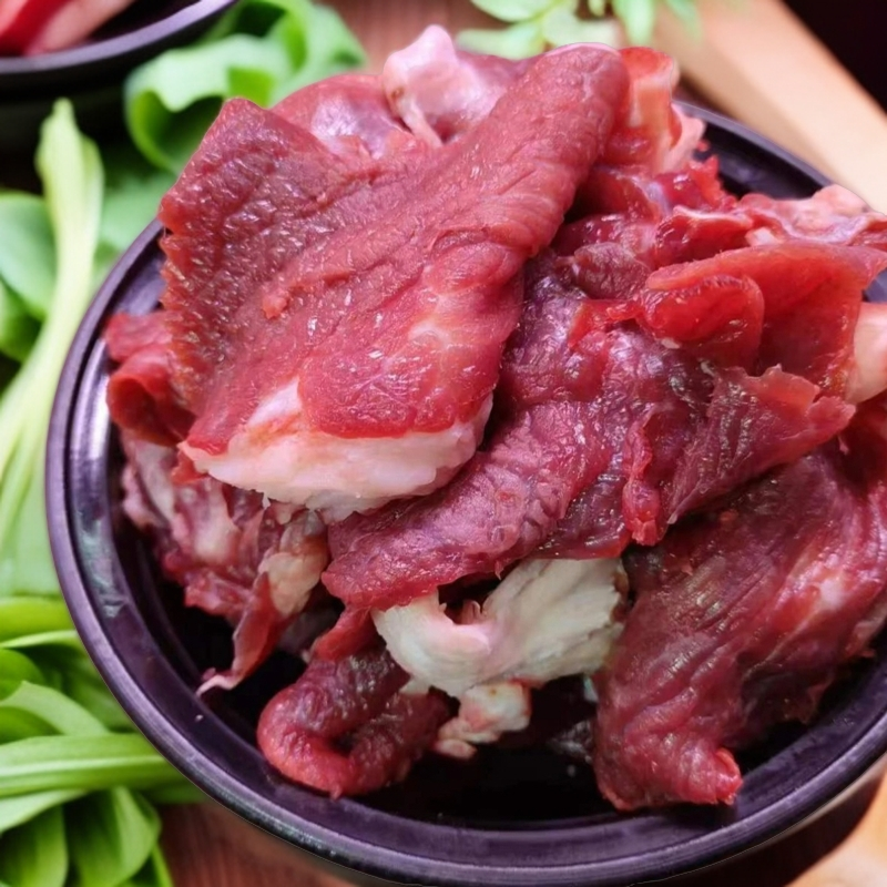 【筋头巴脑5斤】新疆包邮 新疆西门塔尔 原切鲜嫩红烧好吃 冷冻发货