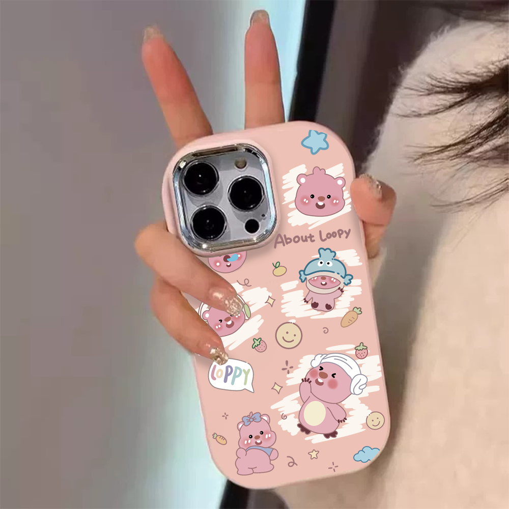 海狸适用苹果iphone小米15/14/13promax防摔vivo华为oppo手机壳女