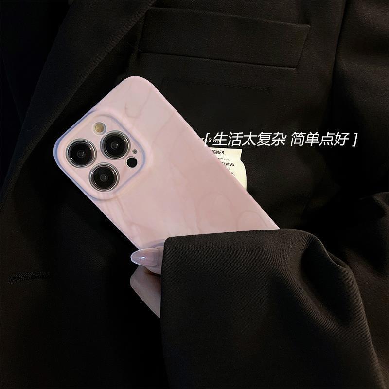 靓壳适用【苹果华为oppovivo小米】菲林全包粉底晕染手机硬壳ins手