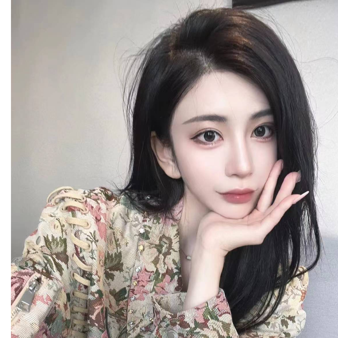 （79~149）印花刺绣牛仔外套