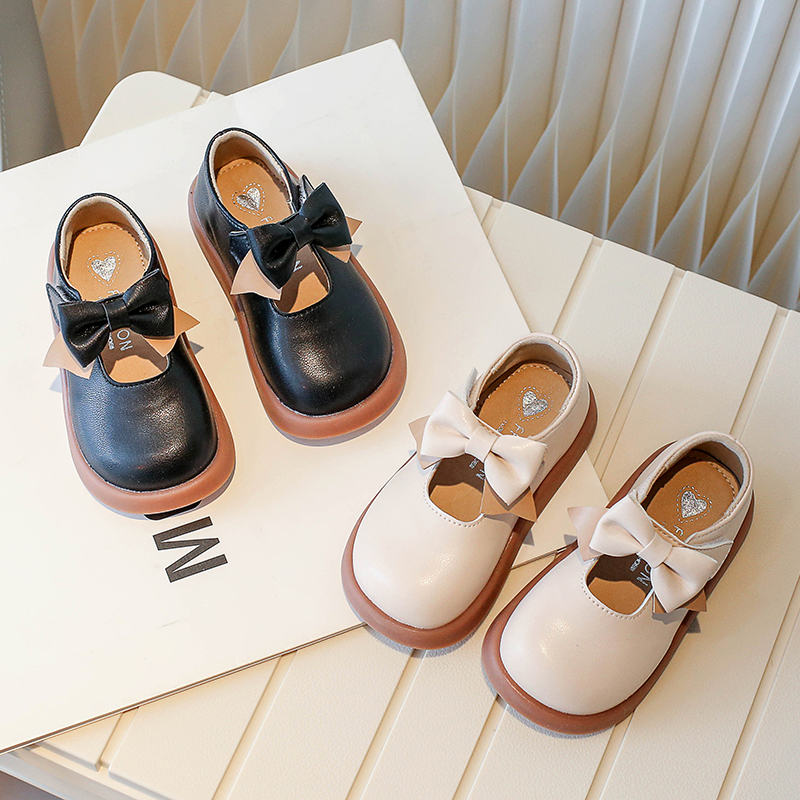 ABCYEEF龙年女童黑色小皮鞋夏款新款儿童单鞋软底英伦风夏季公主