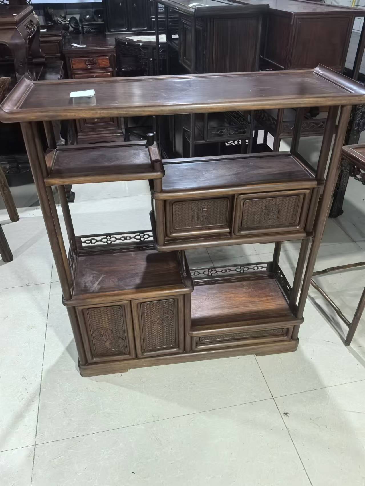 红木家具    茶水柜