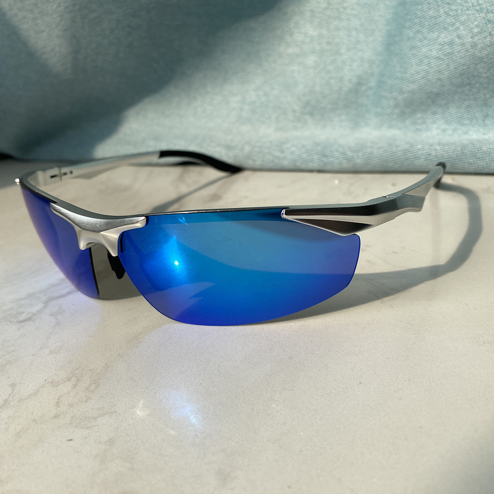 BAGAI/巴盖户外偏光太阳镜 百搭简约时尚个性黄色防紫外线眼镜