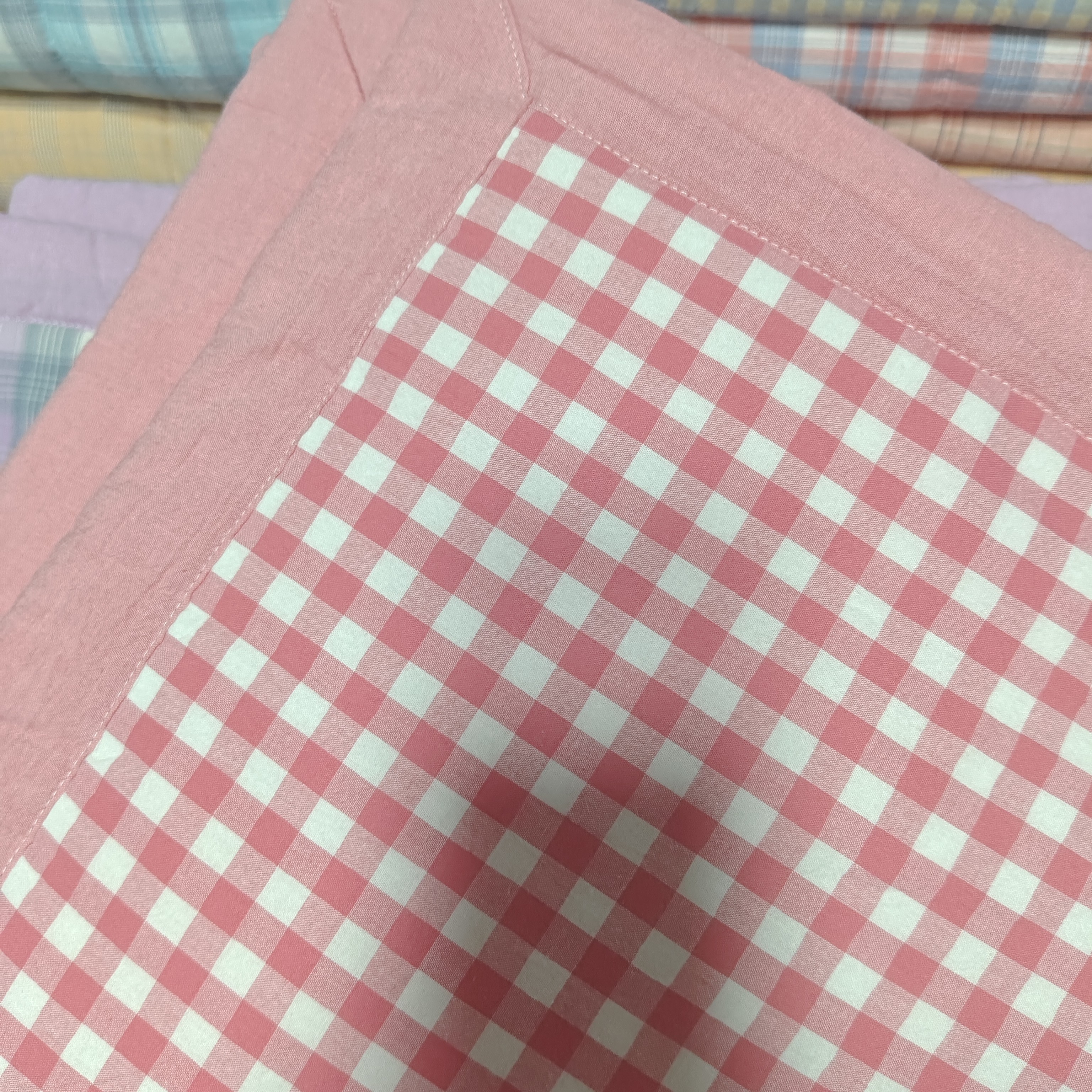 (早春秋➕早冬被）针刺压缩棉花被 全棉色织水洗棉 棉花被