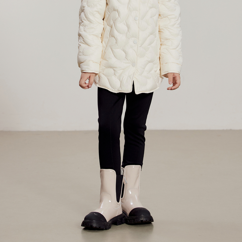 ff&dd童装2024冬打底裤女童保暖显瘦鲨鱼裤紧身加厚打底瑜伽裤