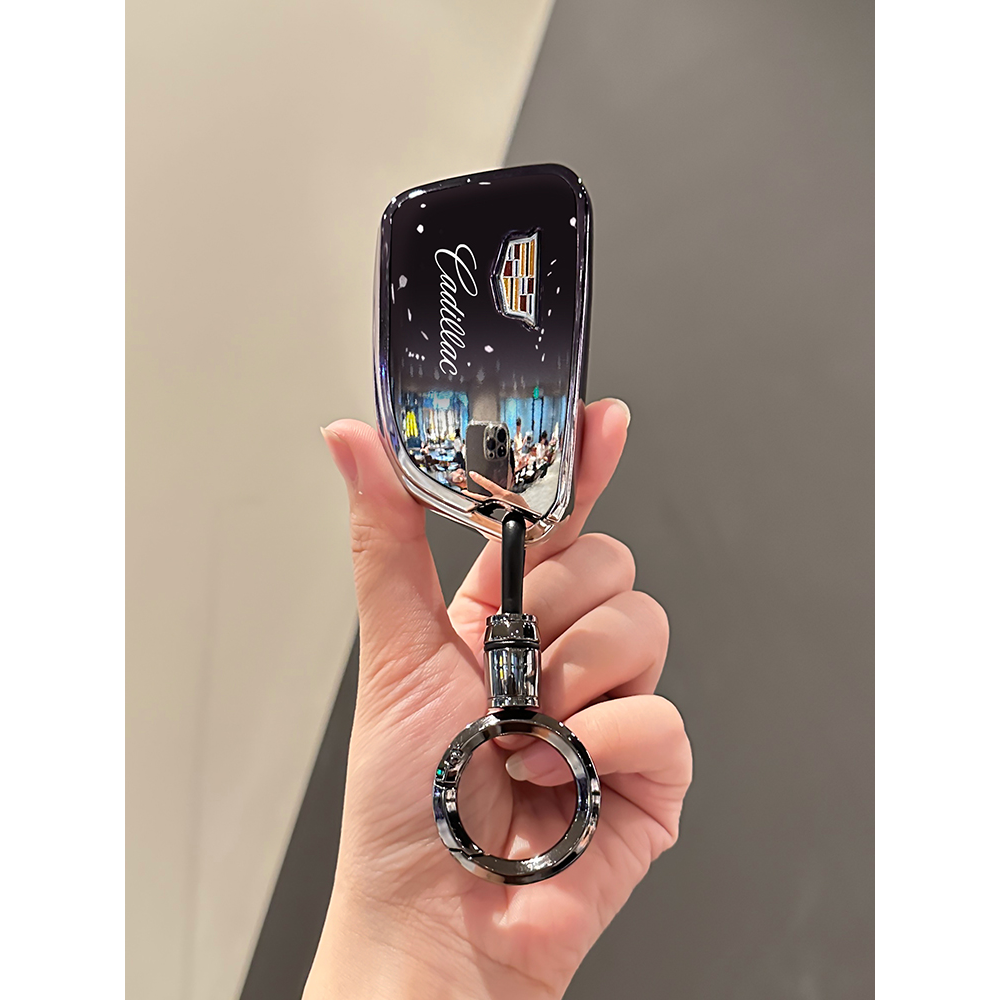 适用凯迪拉克ct5钥匙套xt5/xts/xt4/atsl/ct6/xt6/ct4/srx汽车扣