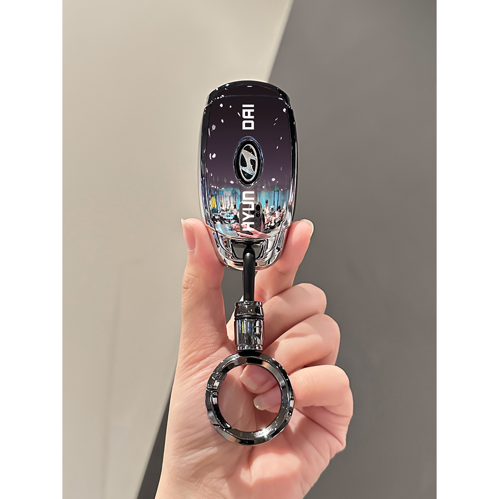 新款北京现代ix35钥匙套名图伊兰特悦动悦纳朗动菲斯塔胜达索八车