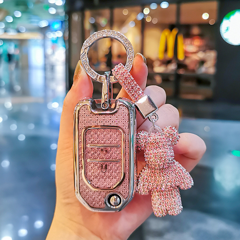 适用本田CRV钥匙套2023思域雅阁xrv缤智皓影飞度凌派英诗派urv女4