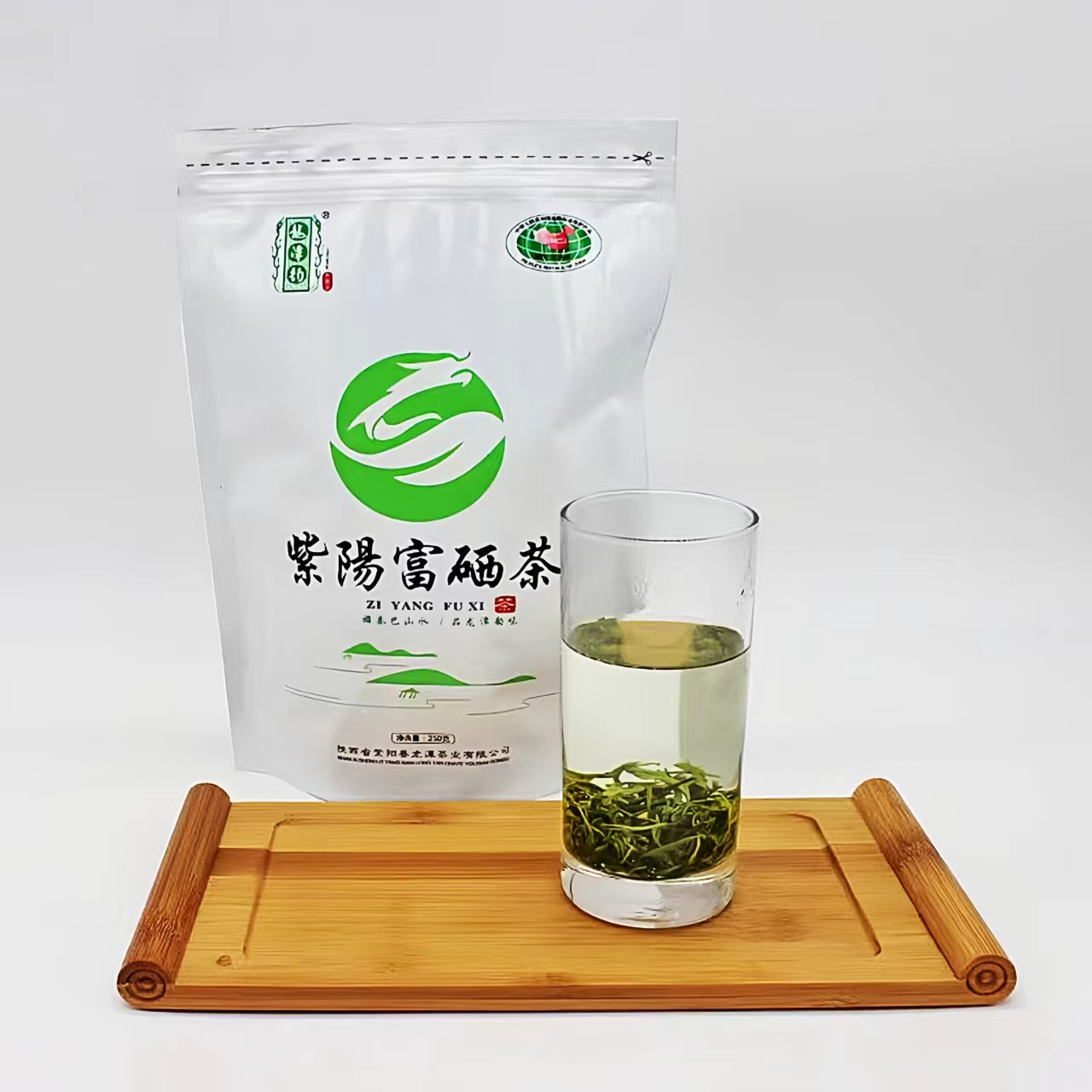 紫阳富硒茶陕西安康新茶浓香耐泡茶叶手工炒制绿茶