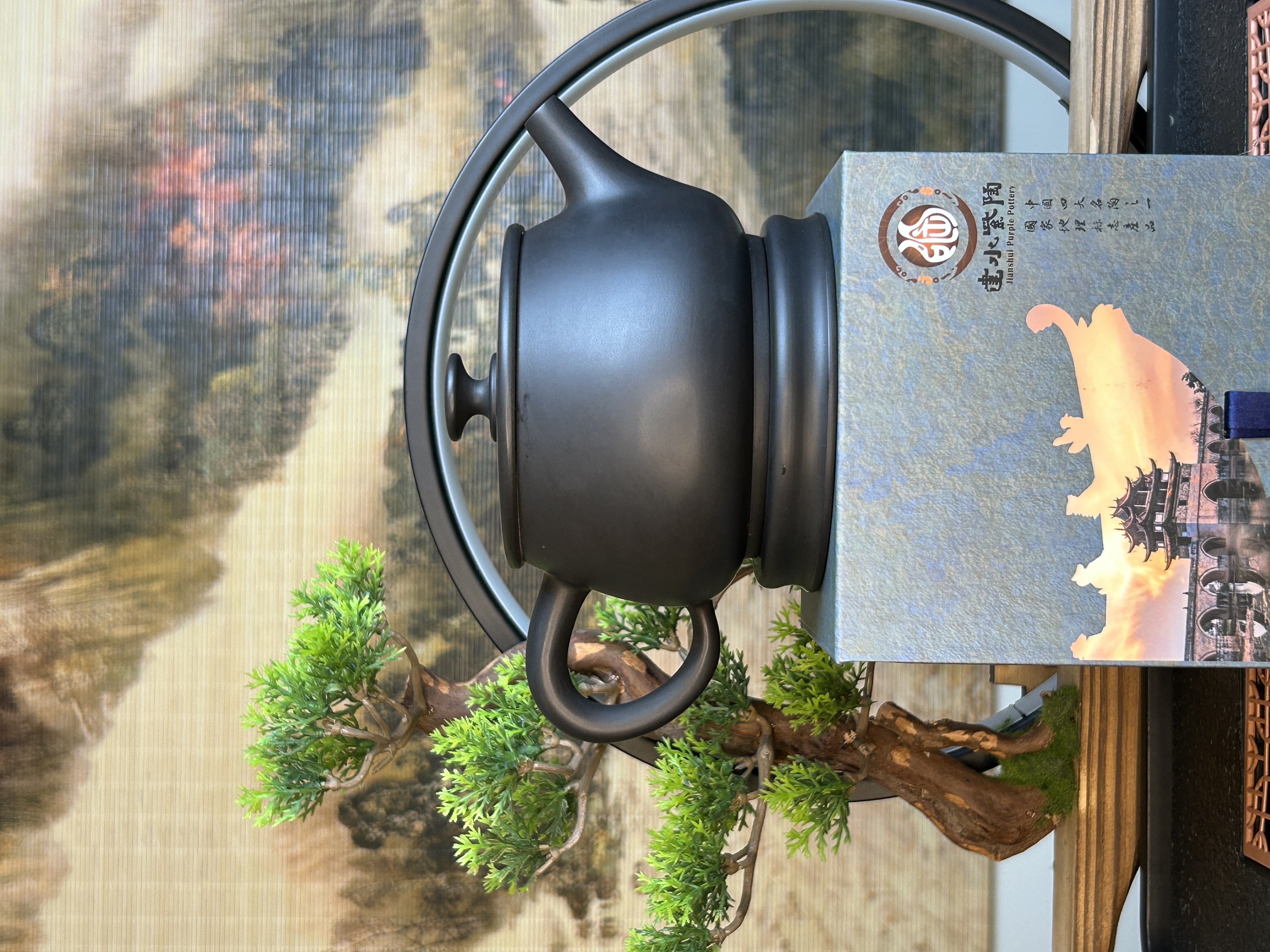 云南建水紫陶壶经典素壶-大容量-精美全手工自用送礼