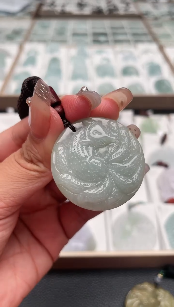 【闪购商品】翡翠颈饰未镶嵌24/7/22/347