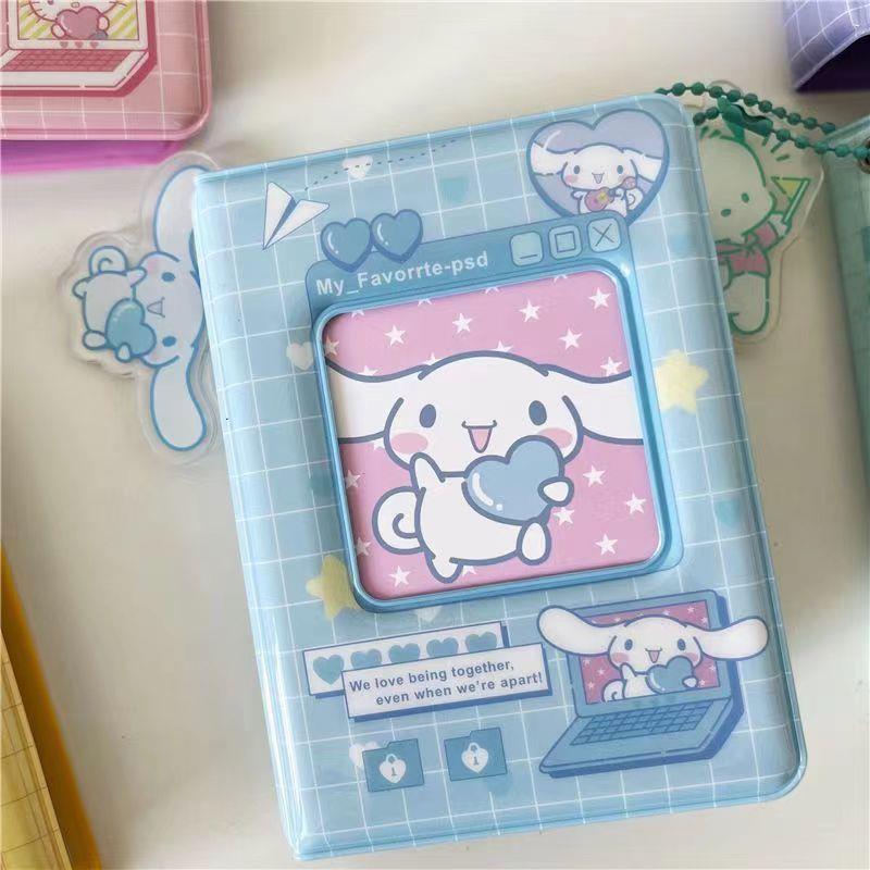 三丽鸥同款卡册 玉桂狗hellokitty美乐蒂相册可爱卡通小卡收纳册