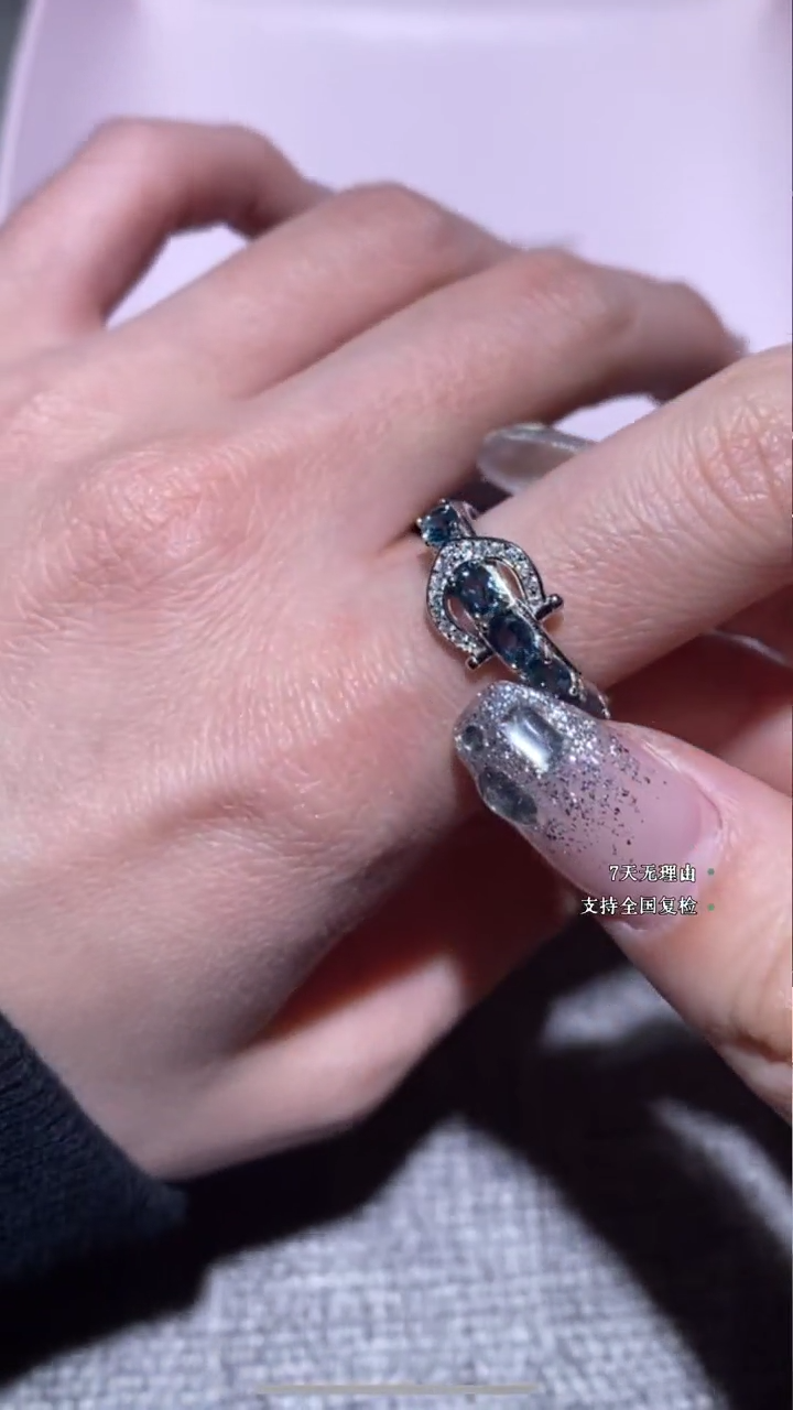 【闪购商品】托帕石戒指银S925镶嵌XQA111-12