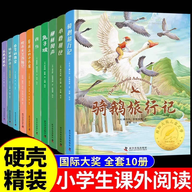 精装10册 国际大奖儿童文学系列小学生阅读课外书籍