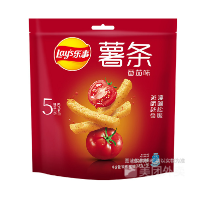 乐事薯条番茄味18g*5