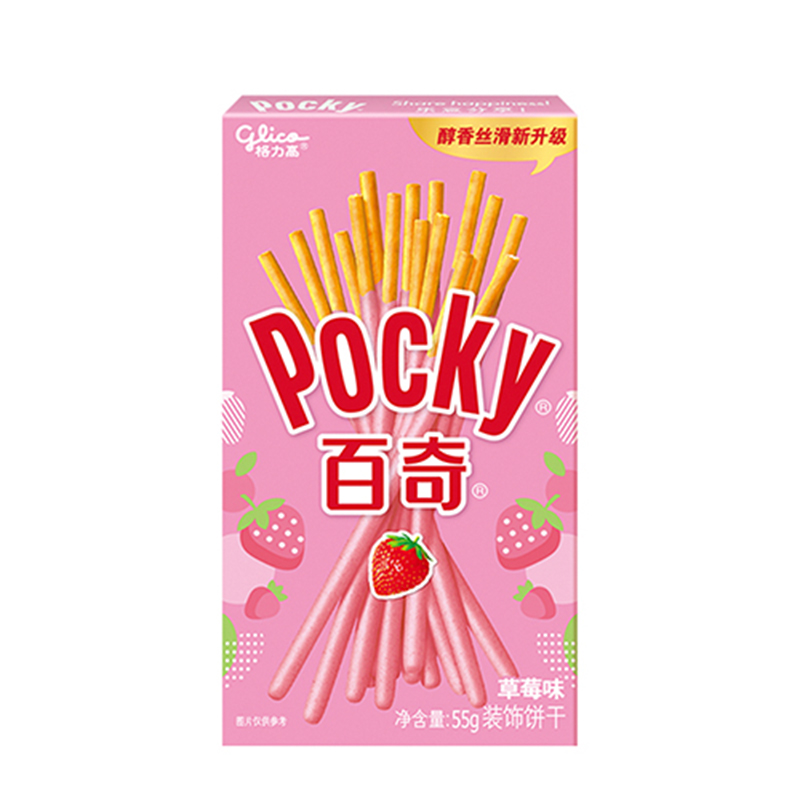 格力高百奇草莓味装饰饼干55g