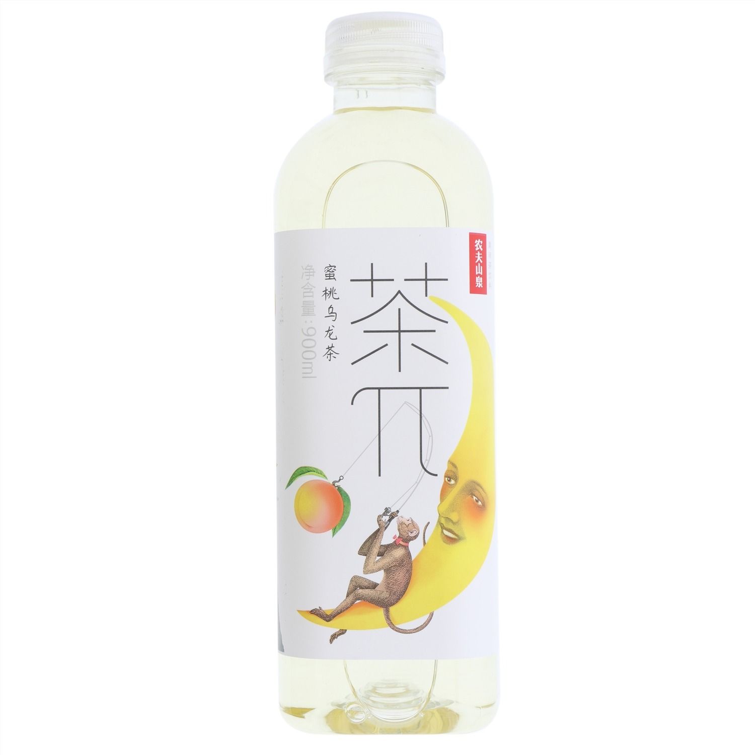 农夫茶π蜜桃乌龙茶900ml