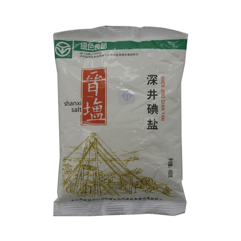 晋盐深井海藻碘盐400g