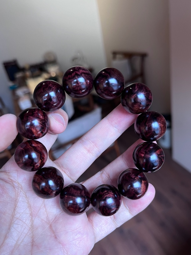 海南黄花梨紫油梨褶皱水波