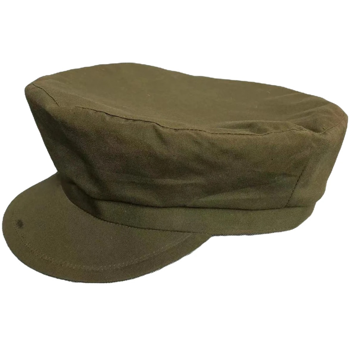 老货正品 65解放帽 内里有白色和绿色 老式帽子军绿色经典中年