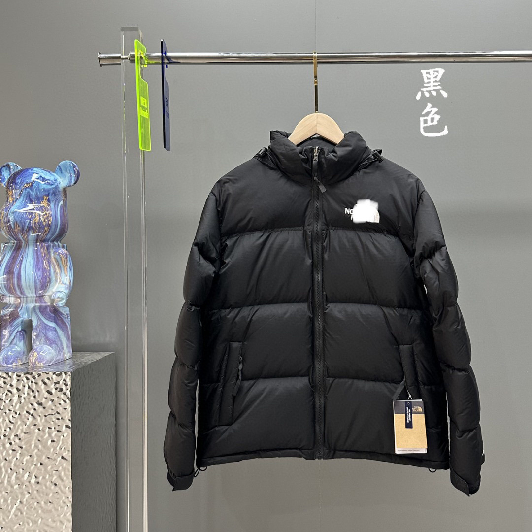 北北同款男士羽绒服短款休闲连帽保暖冬季时尚情侣立领秋冬宽松