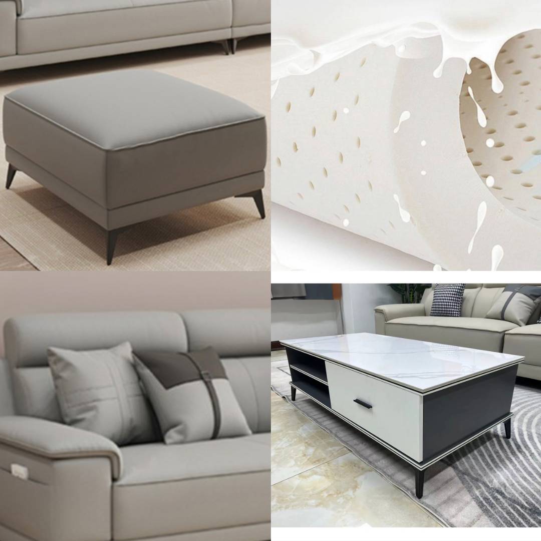 沙发赠品-脚踏茶几抱枕乳胶