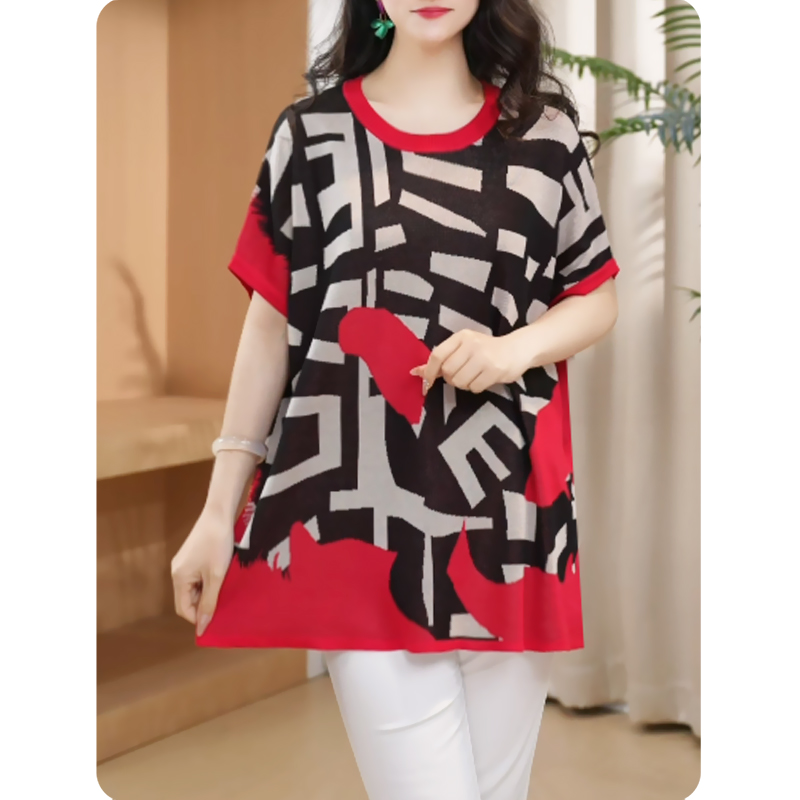 |TS2|数马新品女士宽松小衫气质上衣时尚休闲女装2S02255305-3