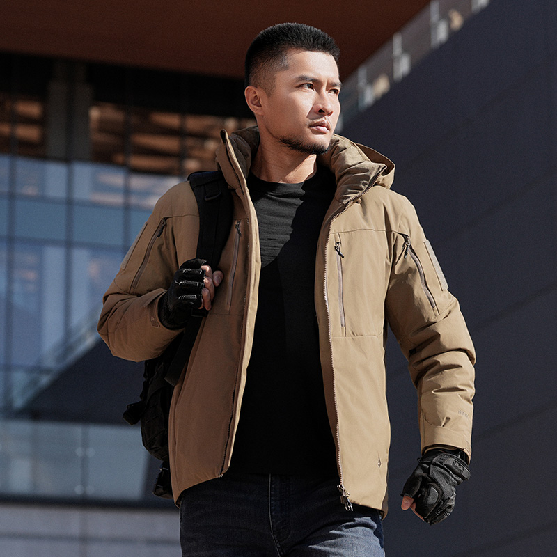 【龙牙】二代战鹰战术羽绒服休闲百搭时尚保暖商务男士冬季鹅绒服