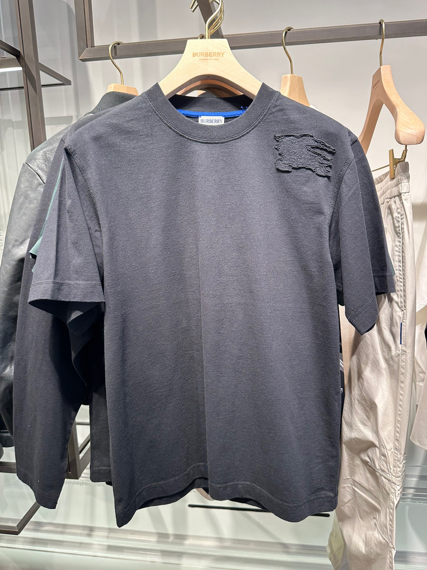 未使用 BURBERRY/博柏利 巴宝莉专柜新款肩膀战马标T恤