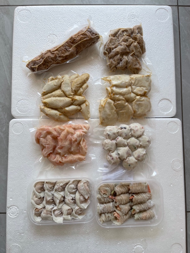 潮汕小蜜蜂 惠来手工 丸子混合套餐8个品各半斤