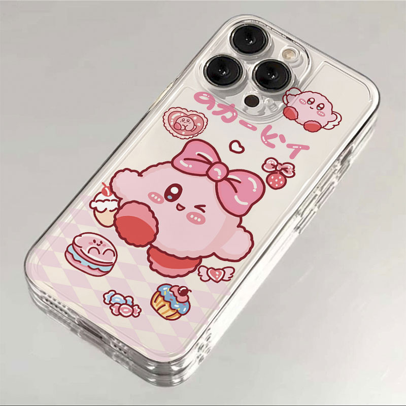 可爱卡比苹果15手机壳iPhone14promax个性7/8plus创意13/12/11/xr