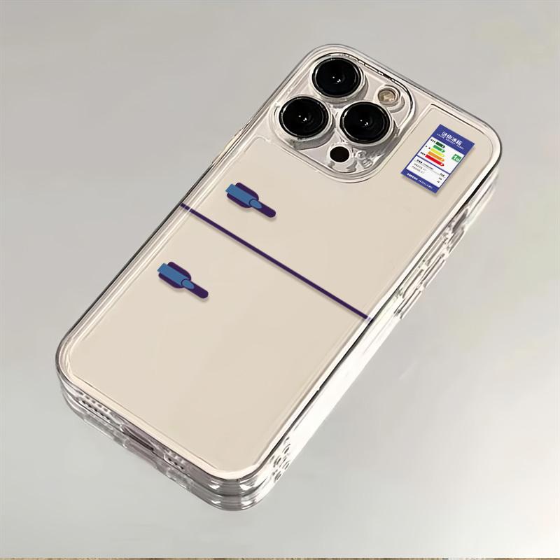 节能冰箱红米K60手机壳红米10x/k30s创意红米12c全包9A/10A/K50潮