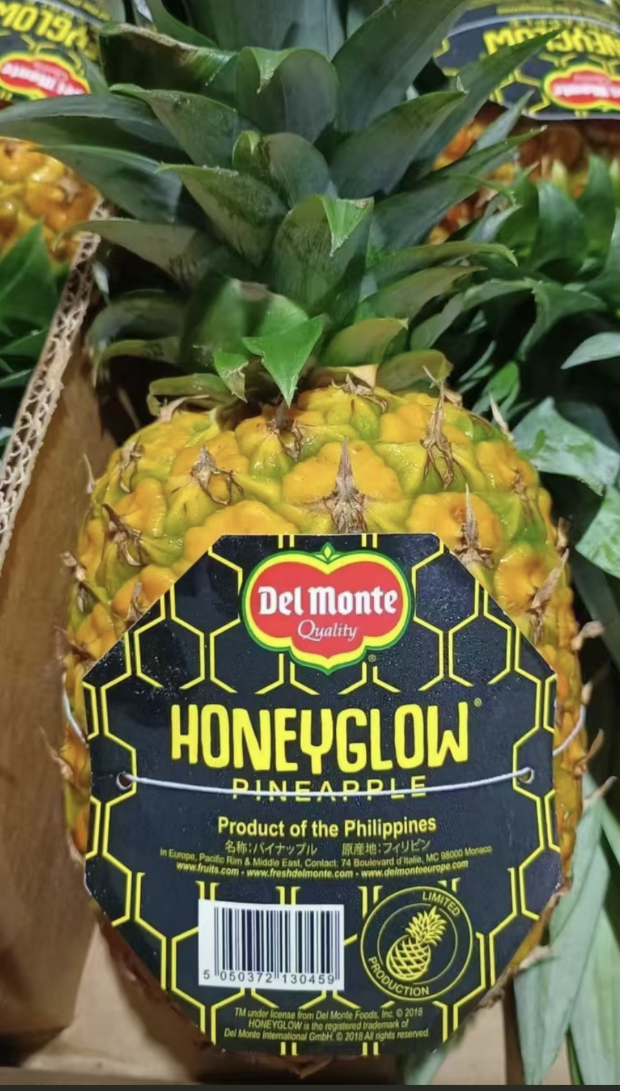 黑标地门凤梨/个  嘎嘎甜  默认切盒