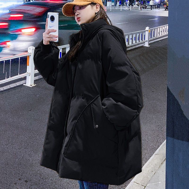2023羽绒服女新款日系学生宽松显瘦加厚冬茧型外套ov