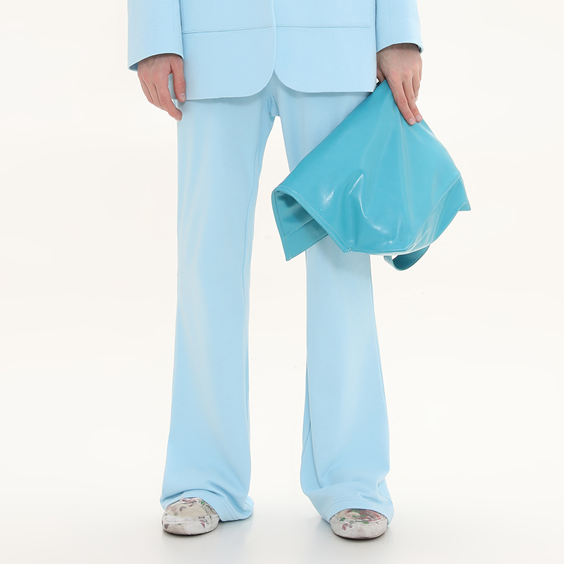 DNT/韩火火 不费脑的穿搭模版 印花休闲松紧腰休闲裤