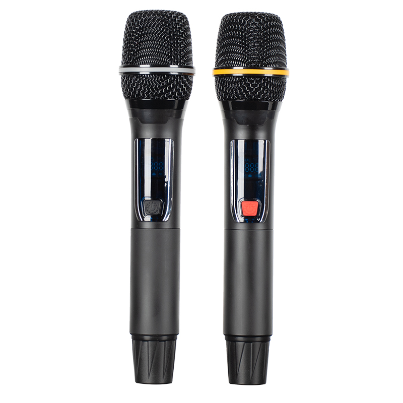 JONSHLONG/爵士龙F215双U段充电手持k歌演出一拖二专业无线话筒