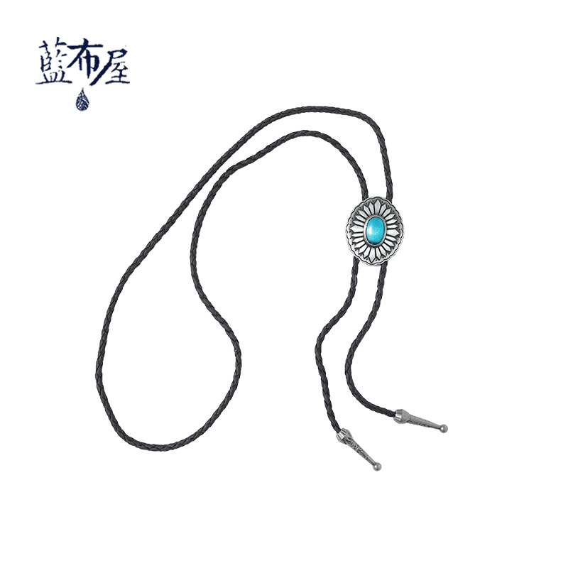 「98cm」蓝布屋印第安BOLO TIE波洛领带领部配件LBWACC001