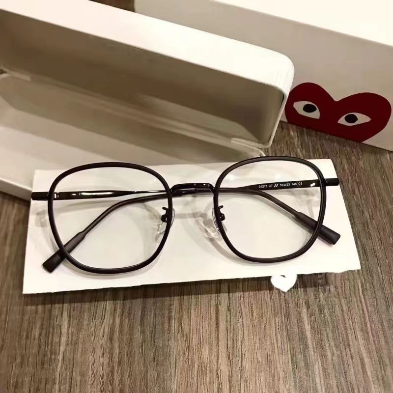 素颜眼镜框超轻眼镜近视女款可配度数防蓝光素颜神器平光镜架学生