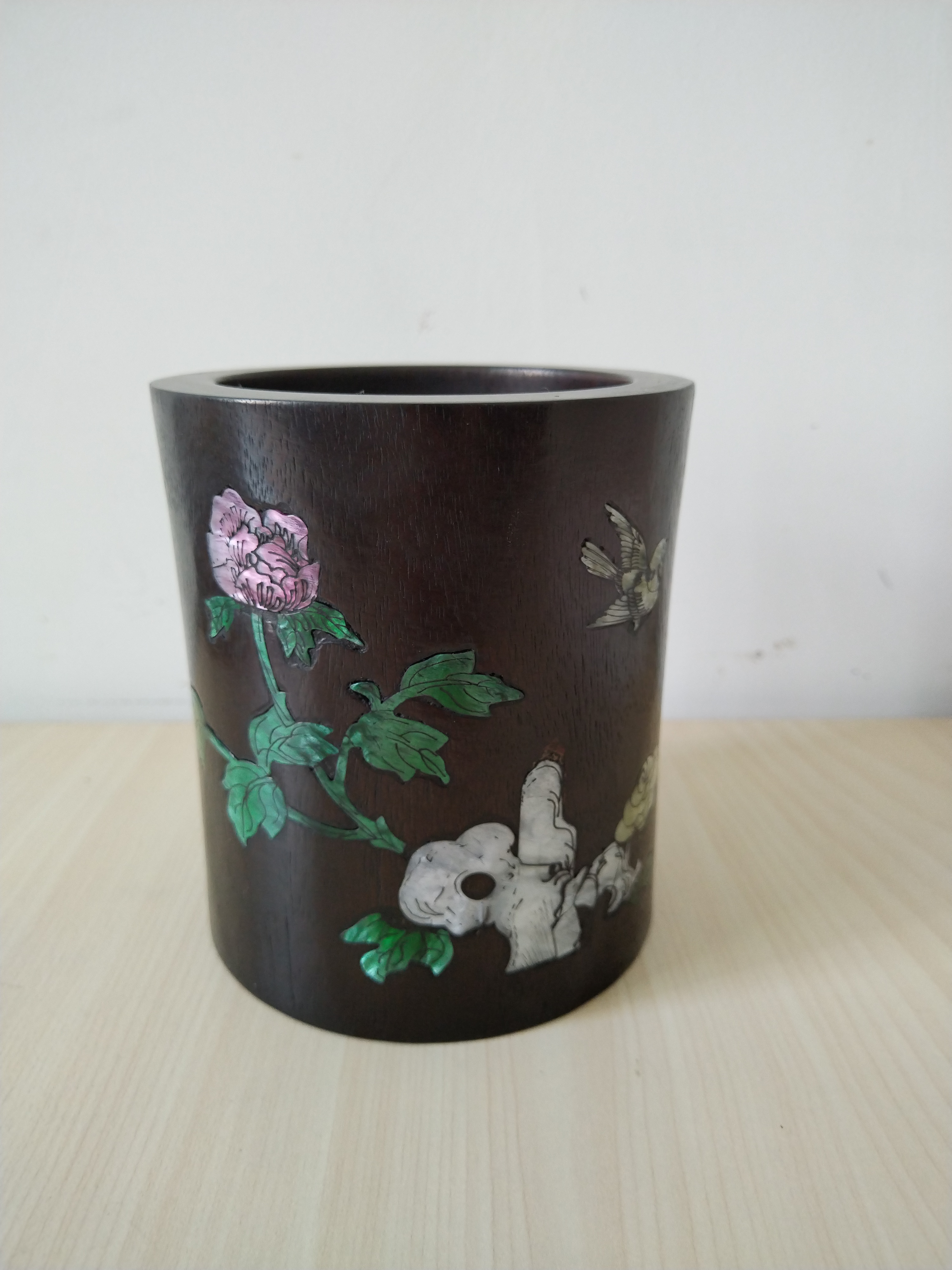 （此图片改链接所用）文房摆件，笔筒，图案清晰漂亮，