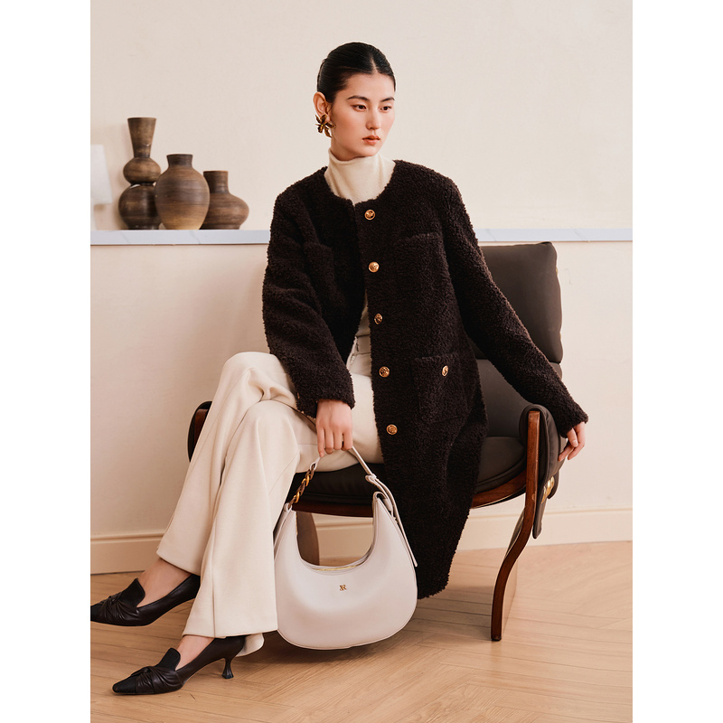 YINER/音儿YINER音儿冬季新款毛呢外套秋冬时尚8C65180066气质