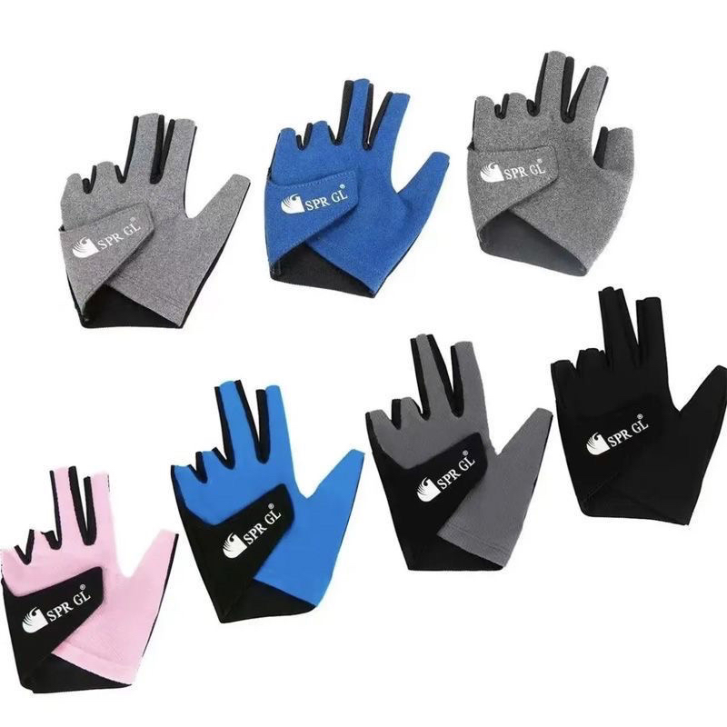 哥莱手套GL五指台球薄款专业防滑露指 高档防滑露指透气台球必备